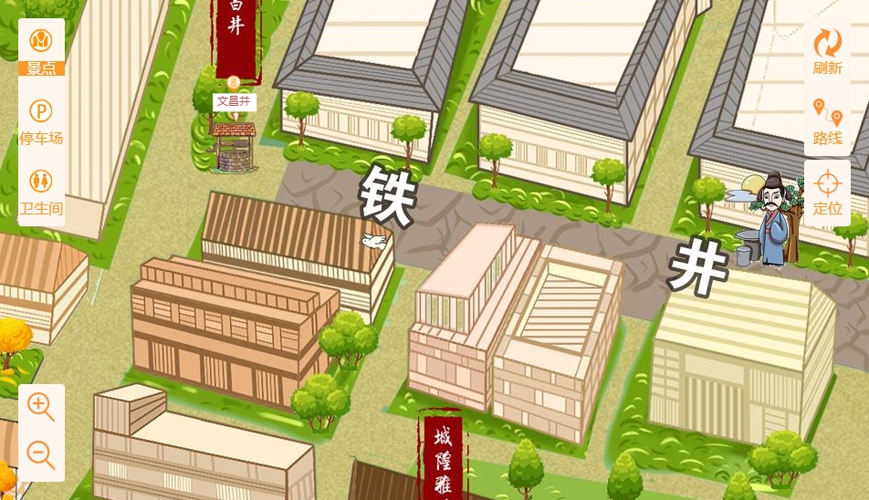 武昌智慧景区：手绘地图与语音导览的完美融合